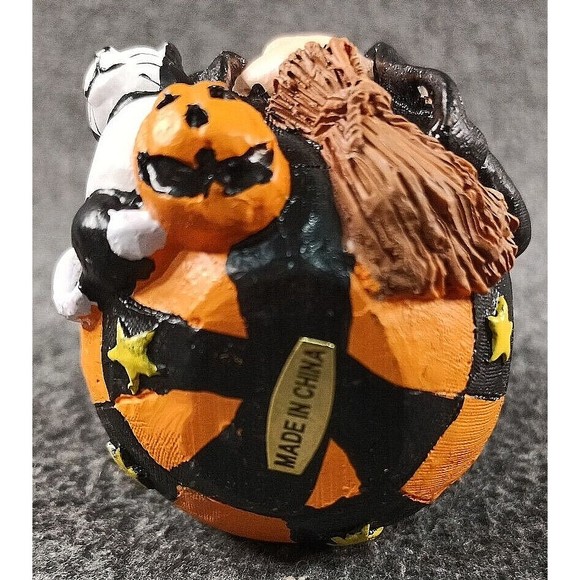 Zany Zelda Roly Poly Figure Autumn Harvest collection Halloween Resin/Ceramic - Picture 7 of 8